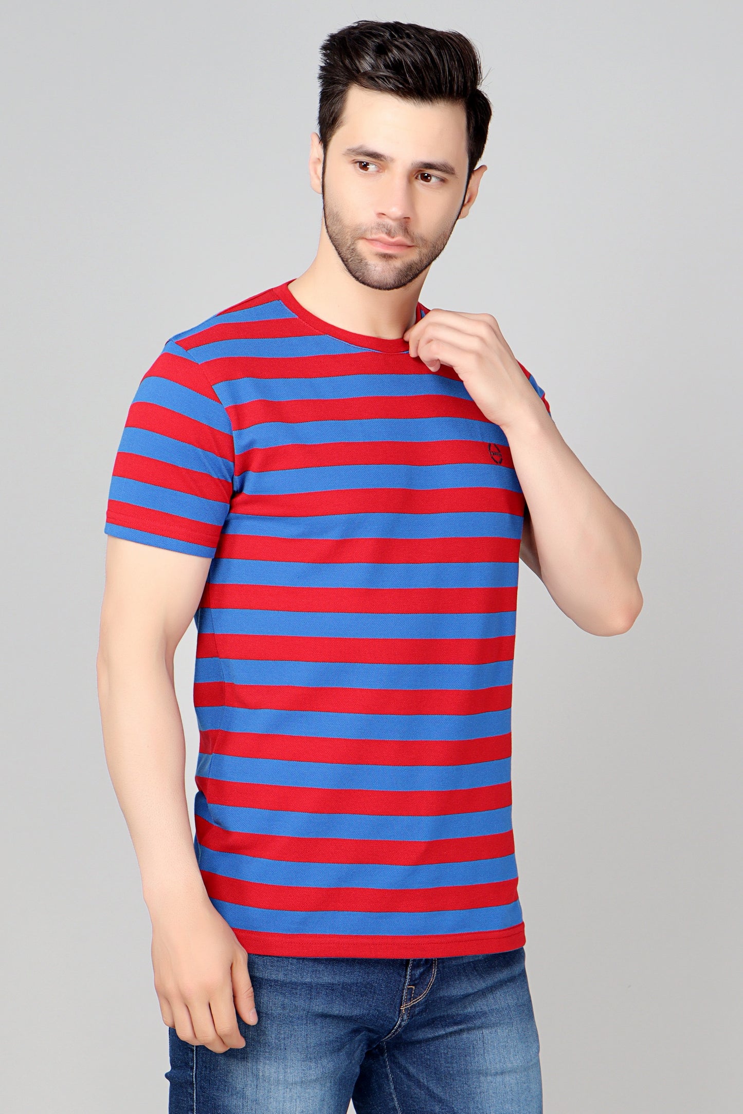 Pique Stripe Tee