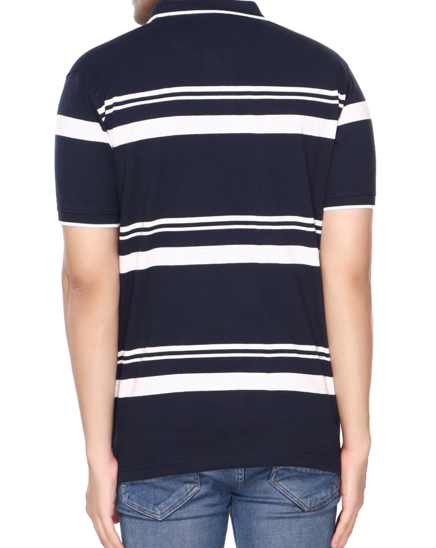 Stripe Polo Jersey