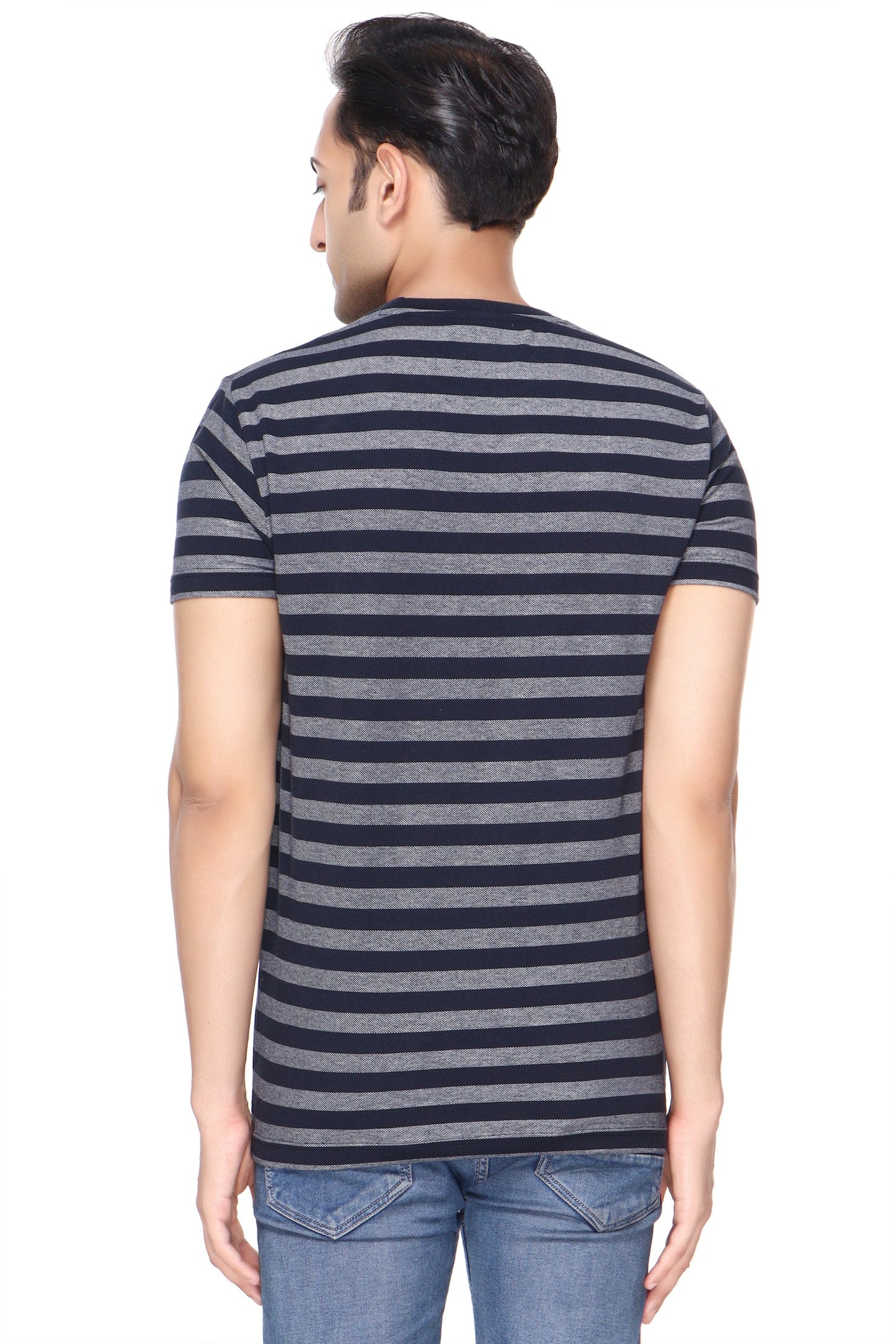 Pique Stripe Tee