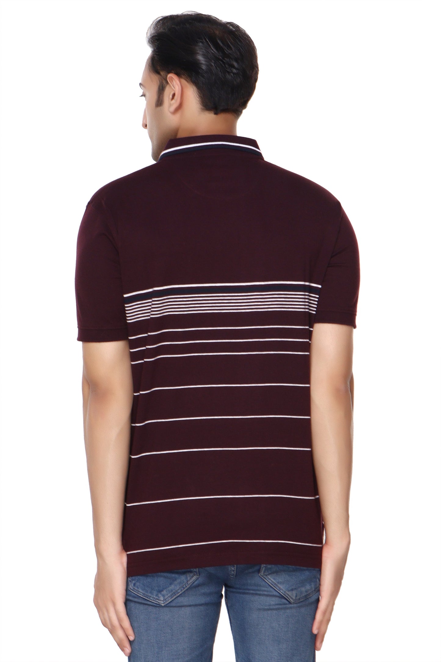 Stripe Polo Jersey
