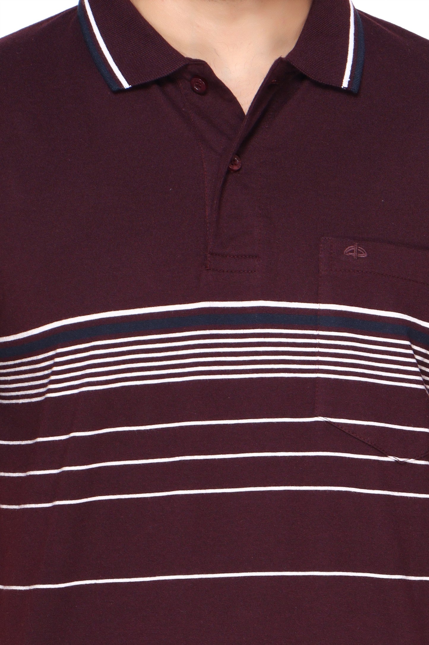 Stripe Polo Jersey
