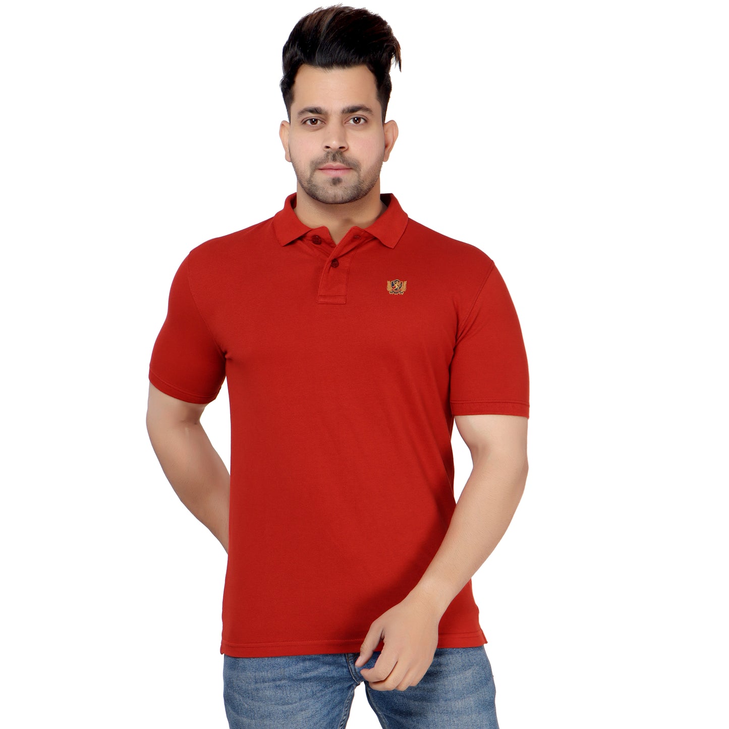 SOLID PIQUE POLO