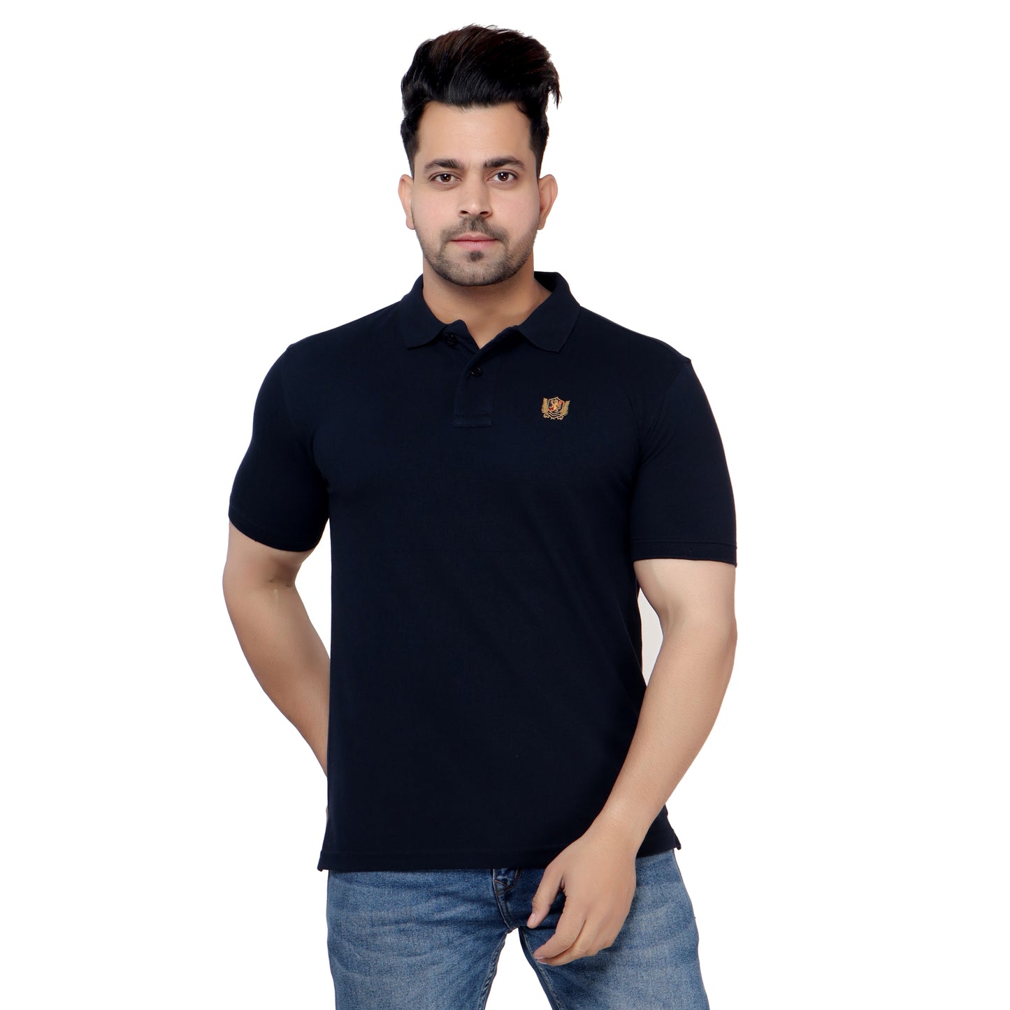 SOLID PIQUE POLO