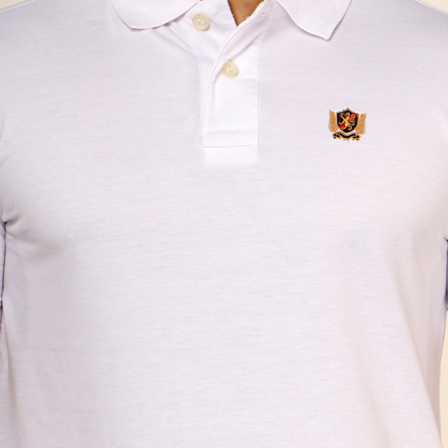 SOLID PIQUE POLO