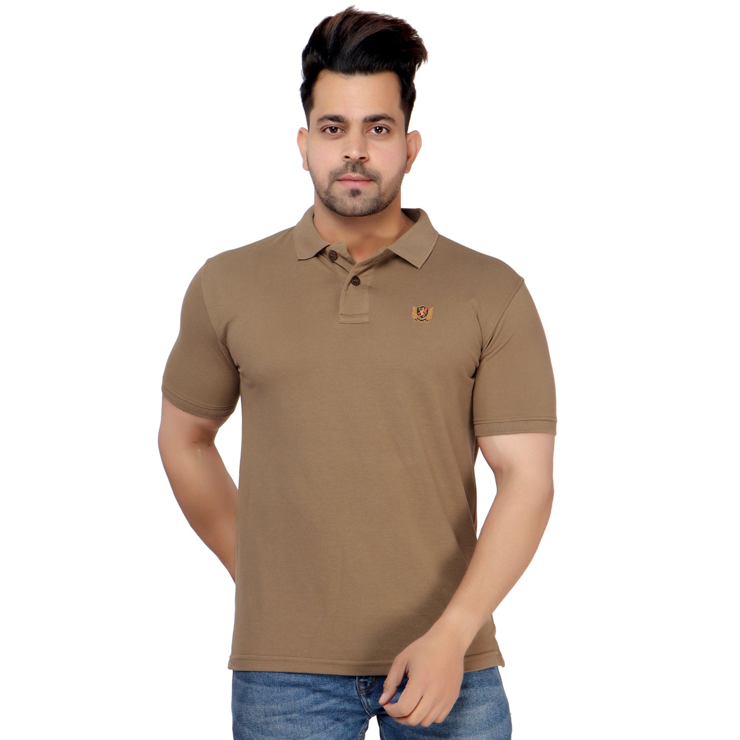 SOLID PIQUE POLO