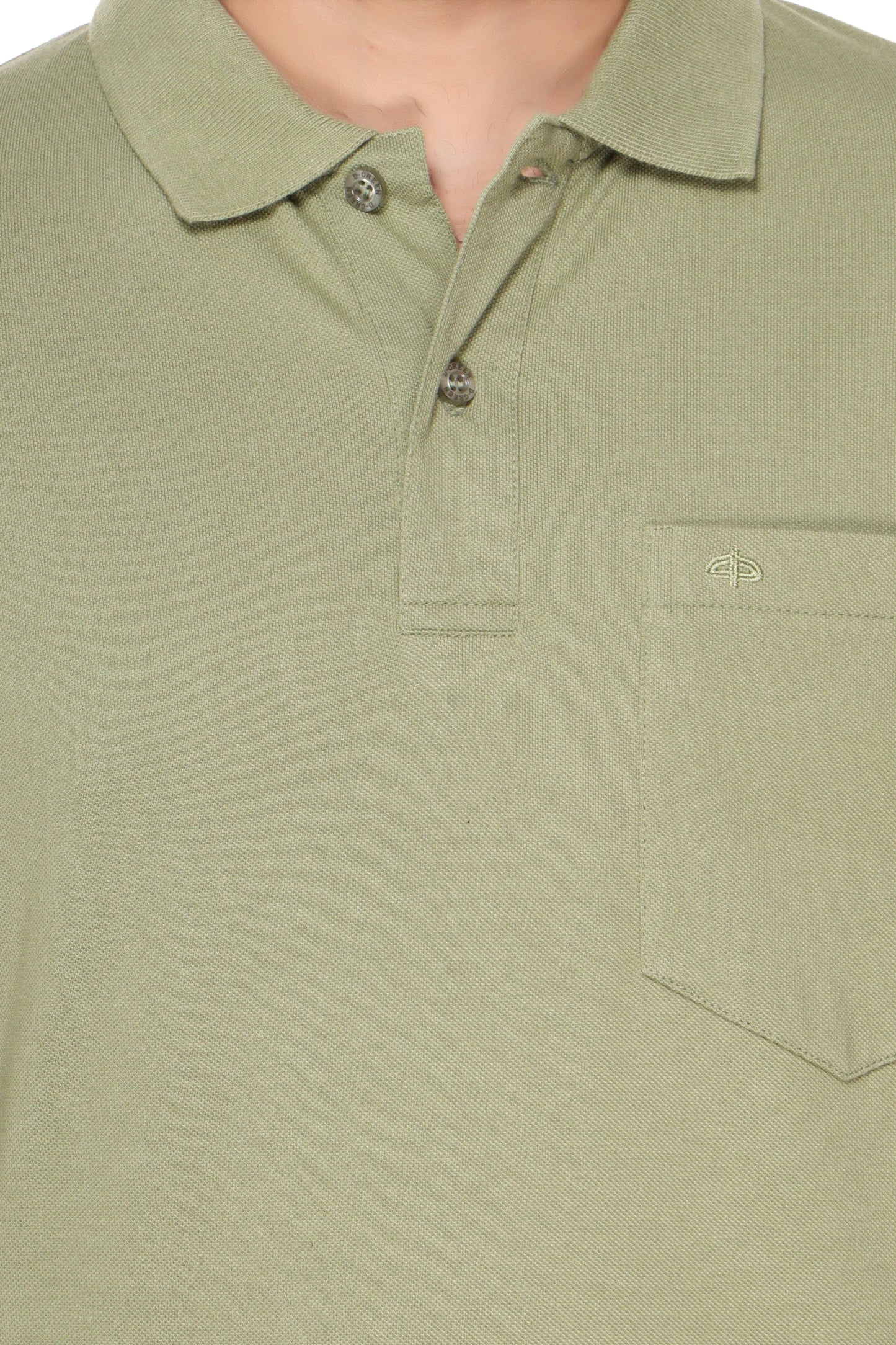 SOLID PIQUE POLO POCKET