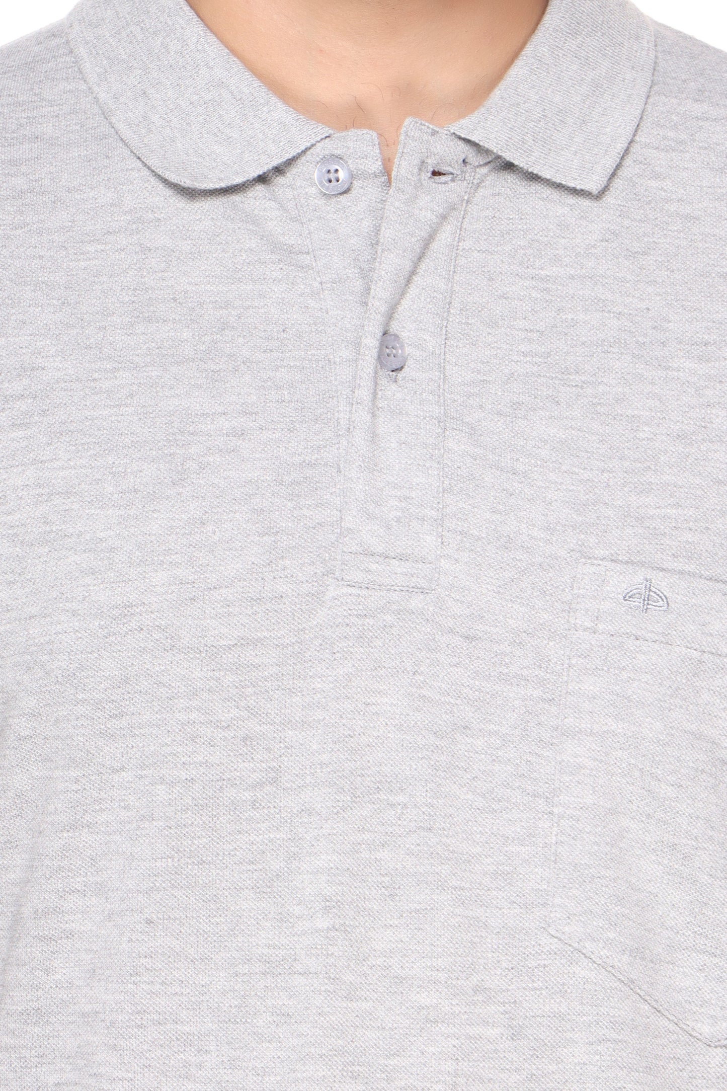 SOLID PIQUE POLO POCKET