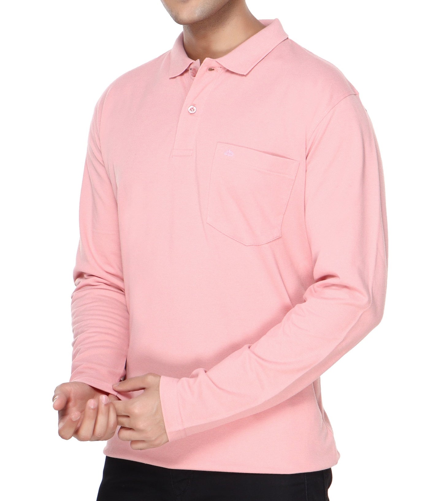 SOLID PIQUE POLO POCKET