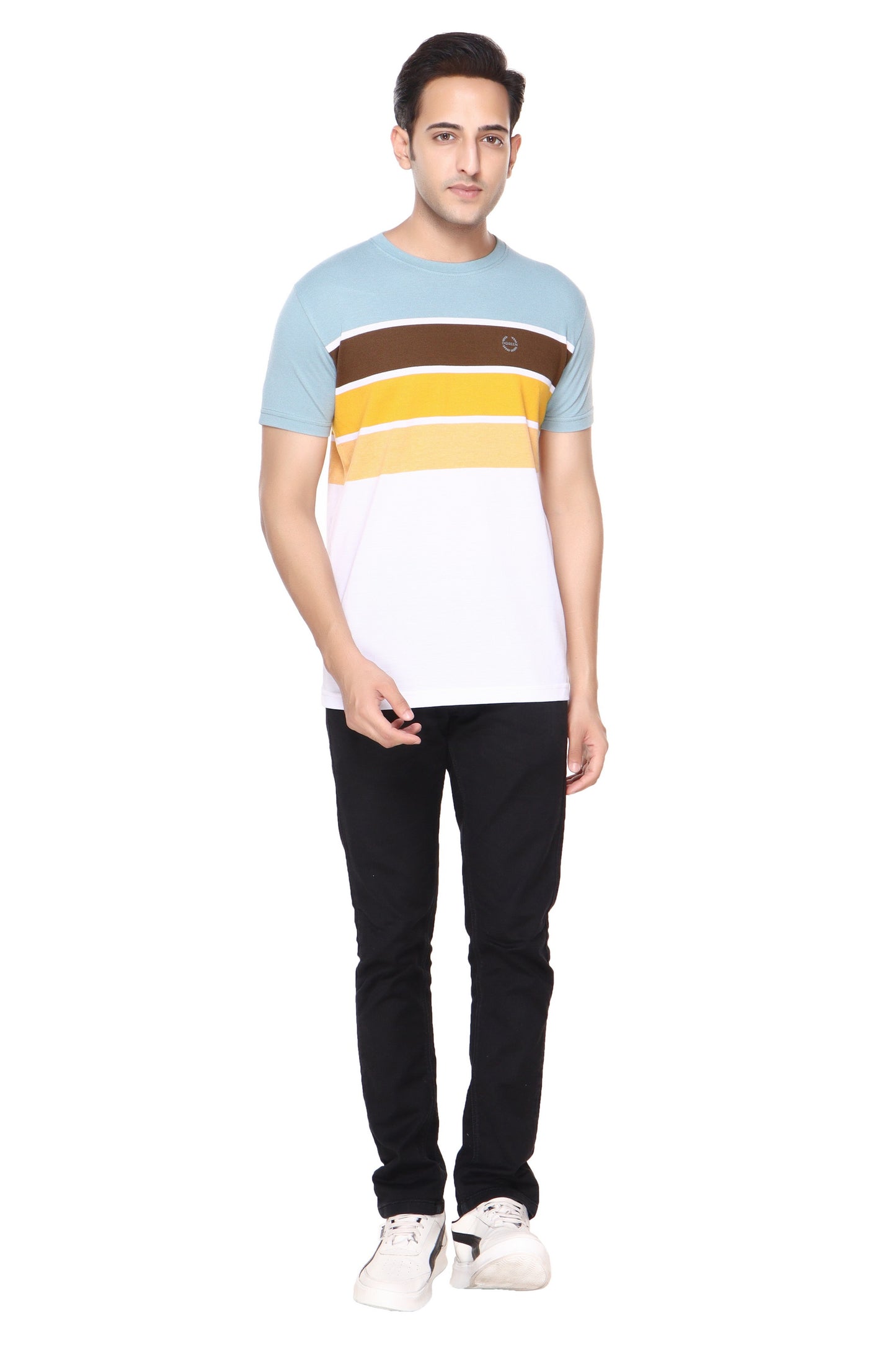 Pique Stripe Tee