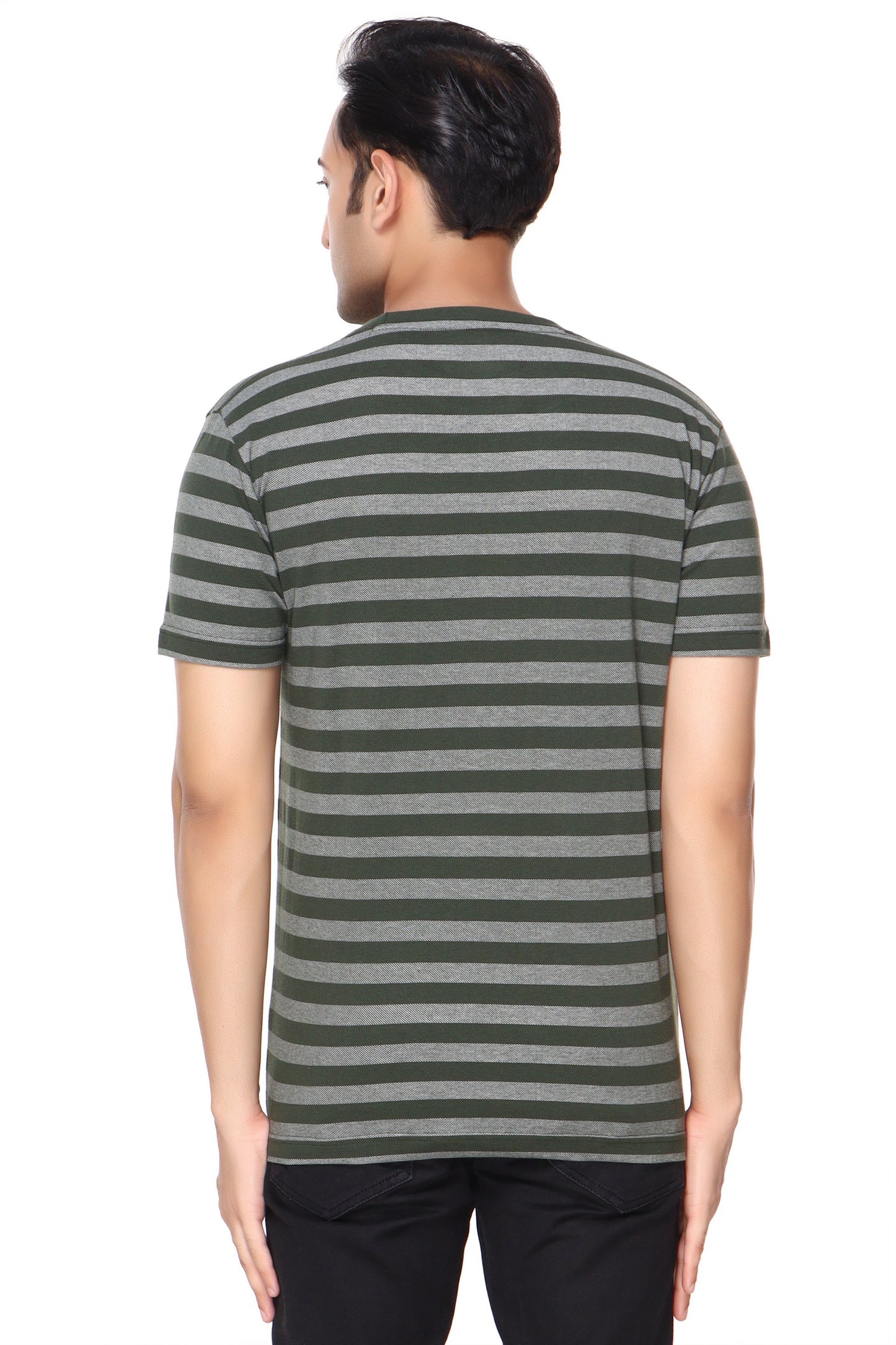 Pique Stripe Tee