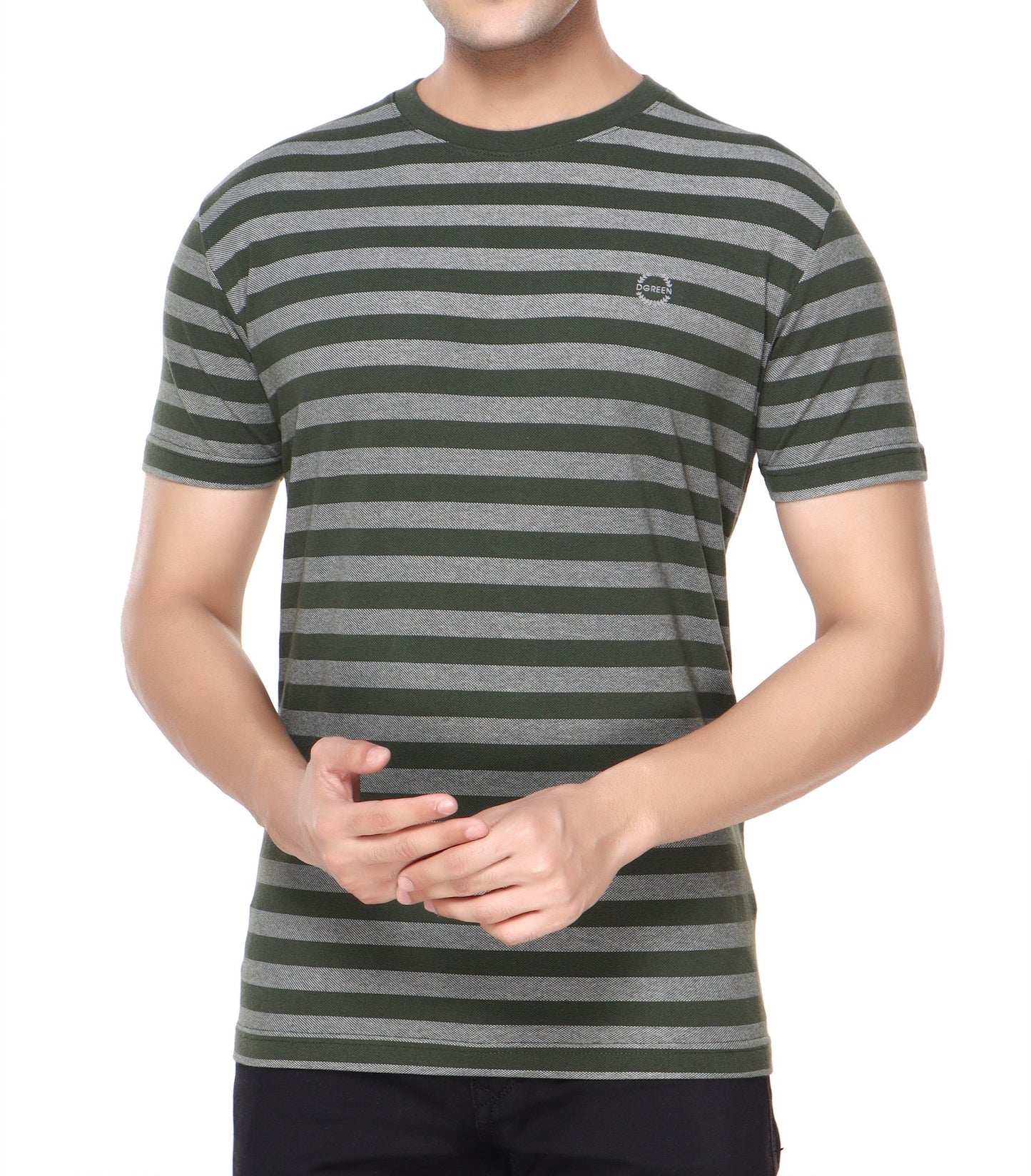 Pique Stripe Tee