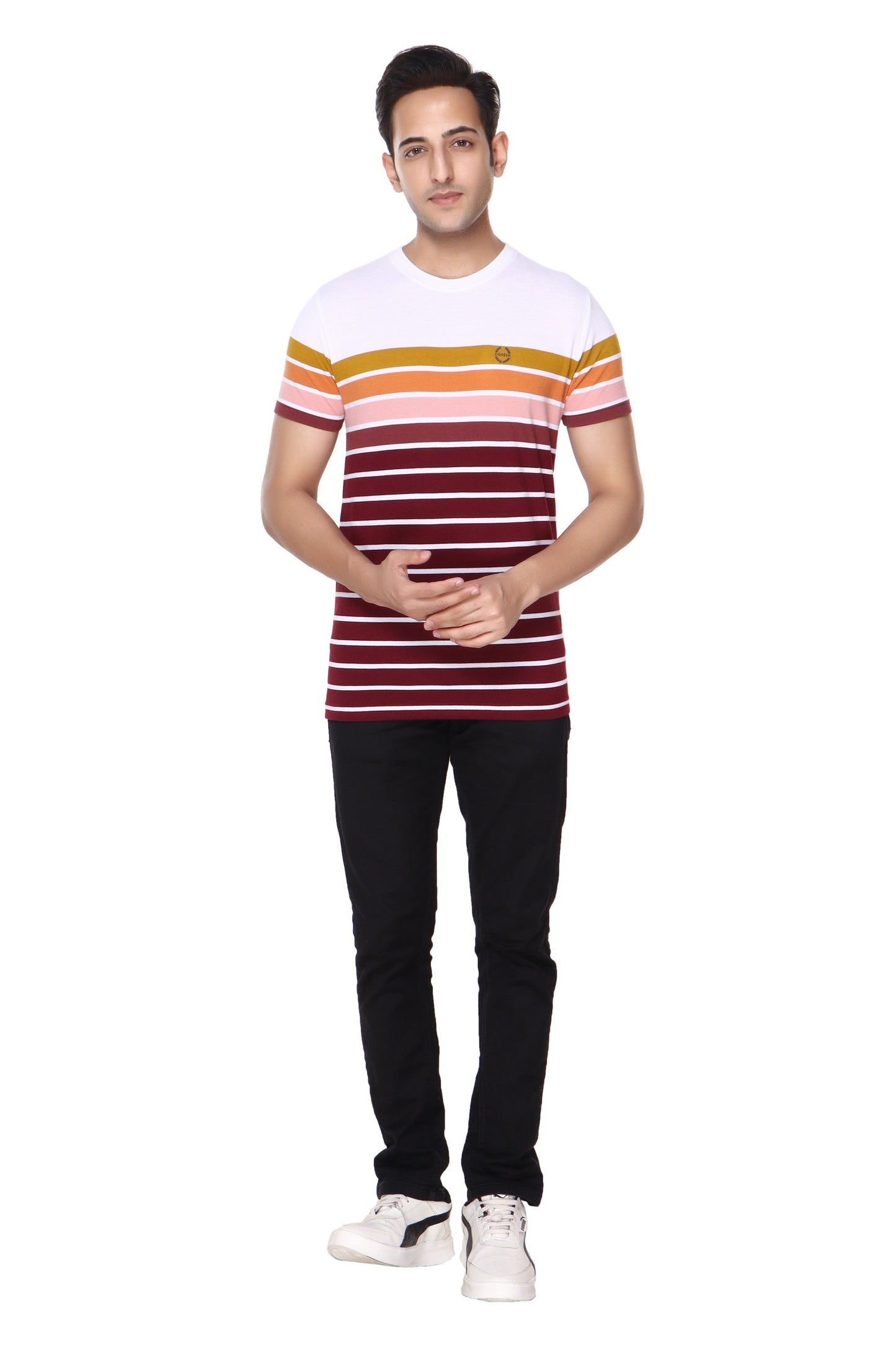 Pique Stripe Tee