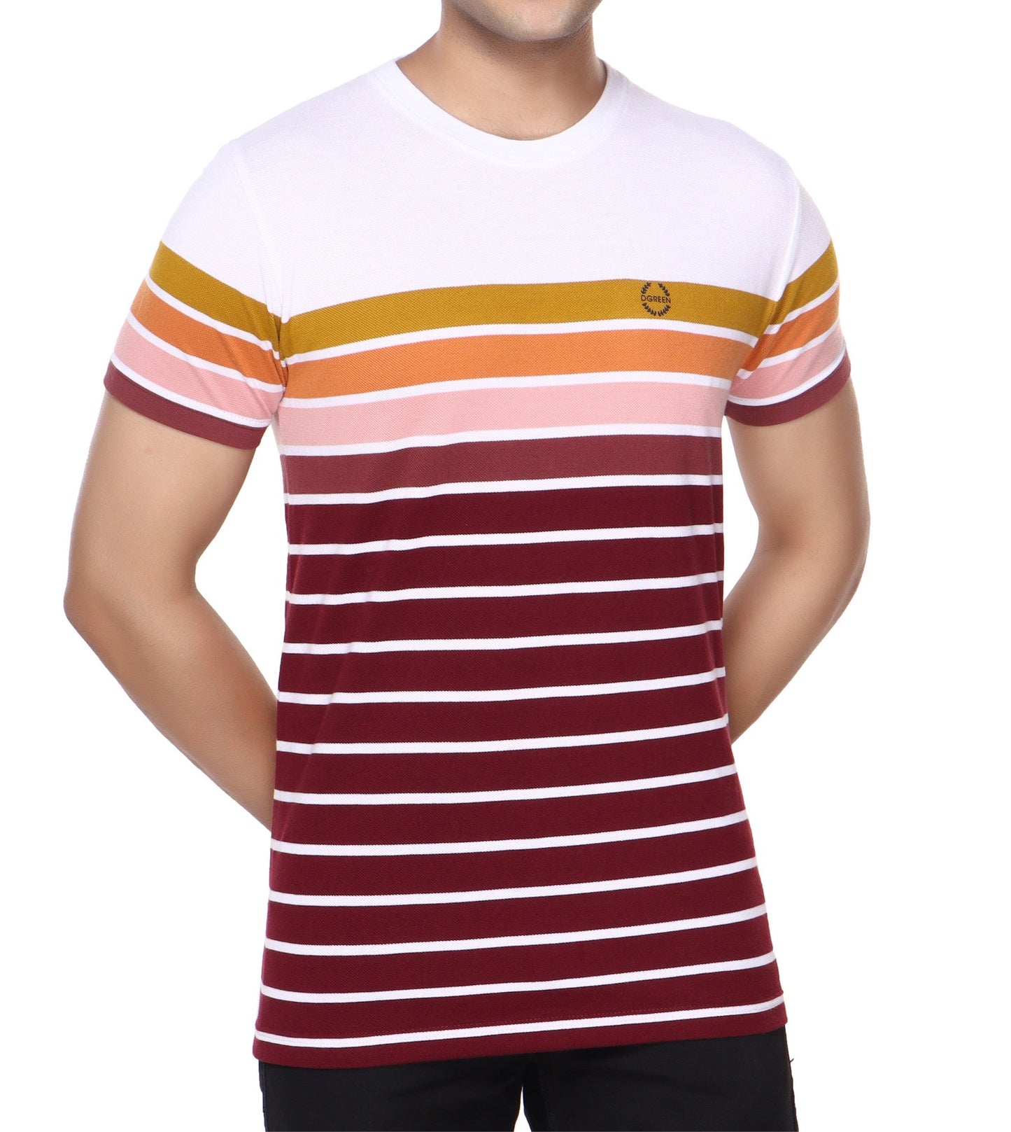 Pique Stripe Tee