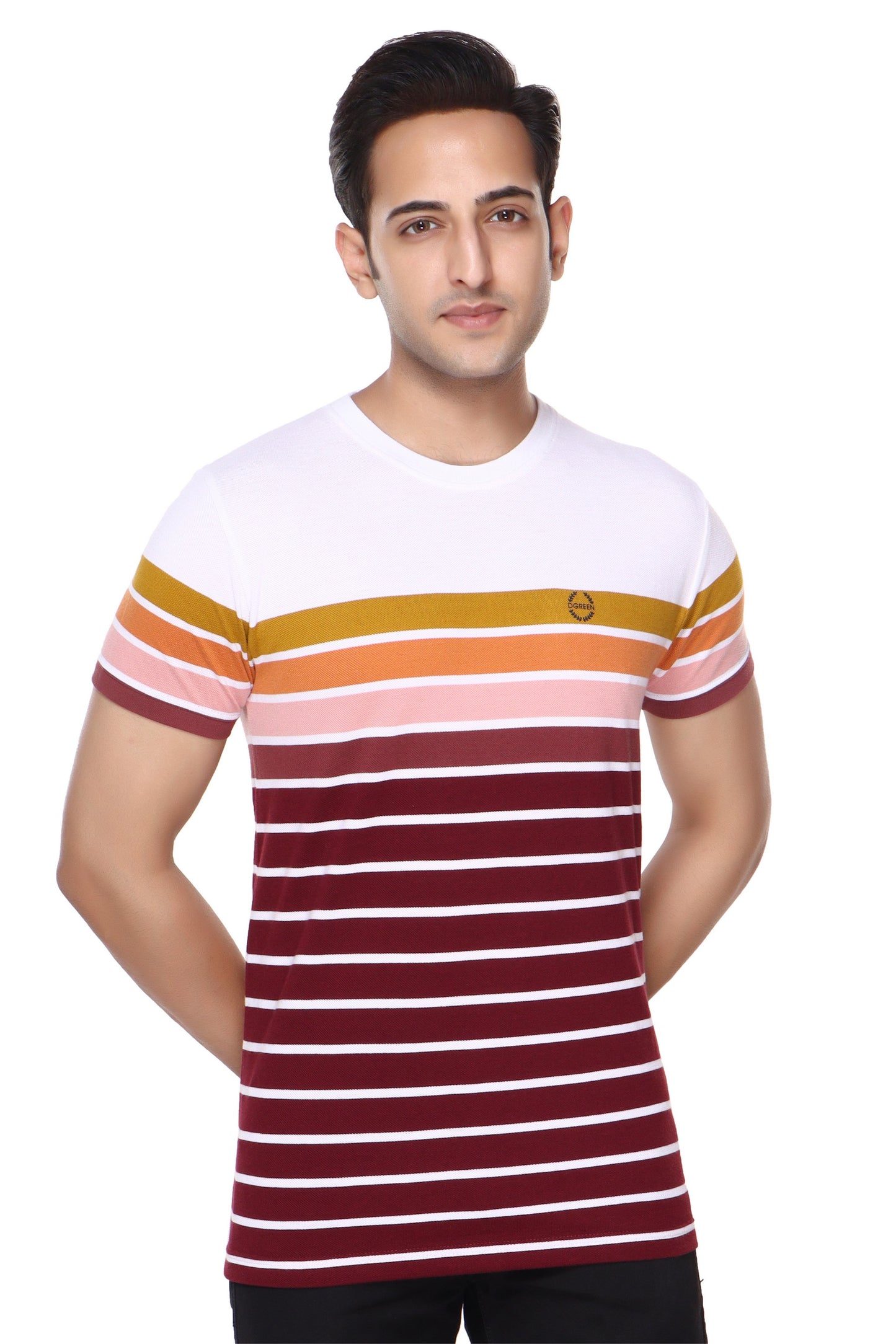 Pique Stripe Tee