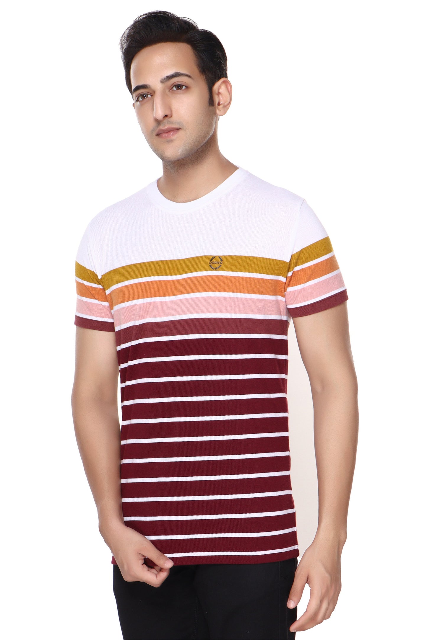 Pique Stripe Tee
