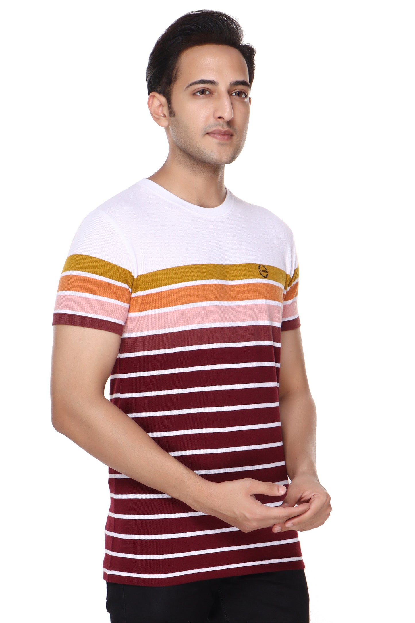 Pique Stripe Tee