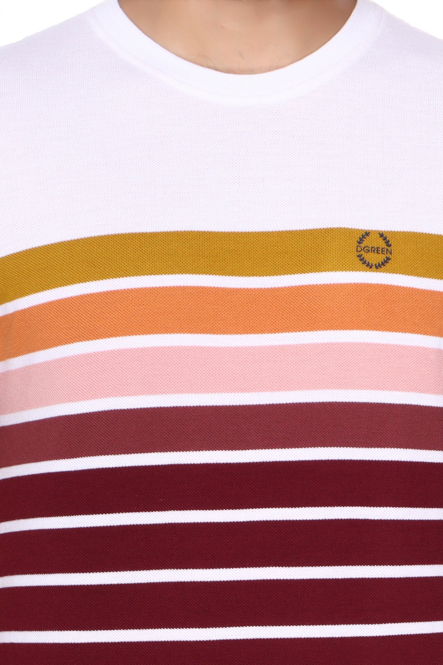 Pique Stripe Tee