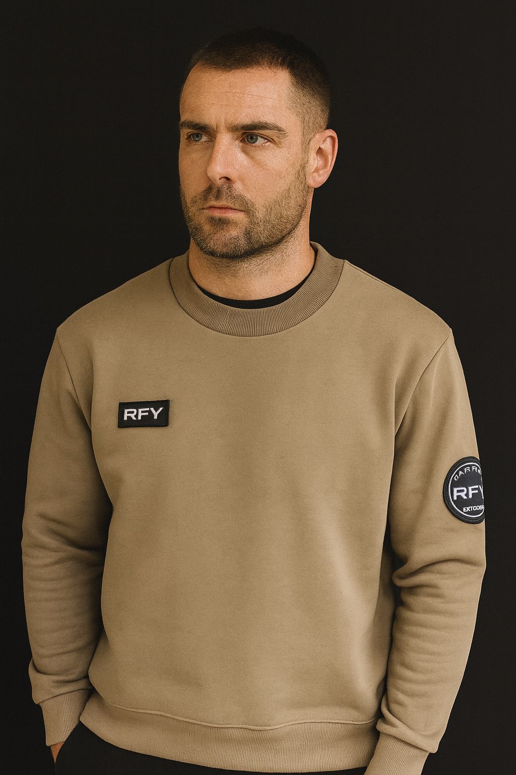 Cotton Oversized Round Neck Sweatshirt