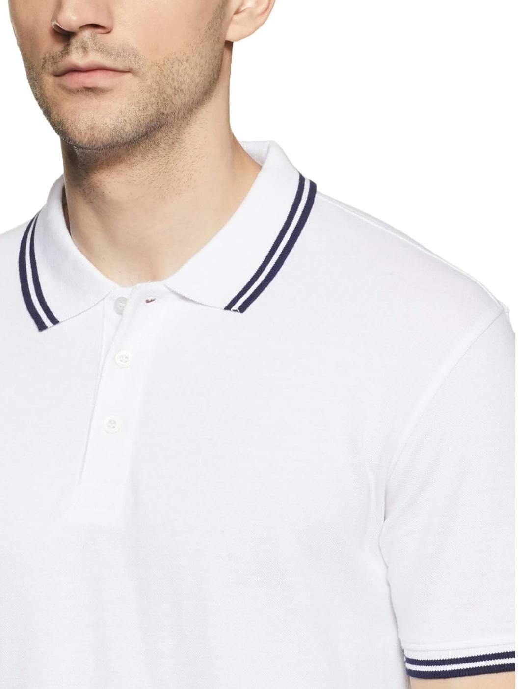 Smart Fit Pique Tipping Polo