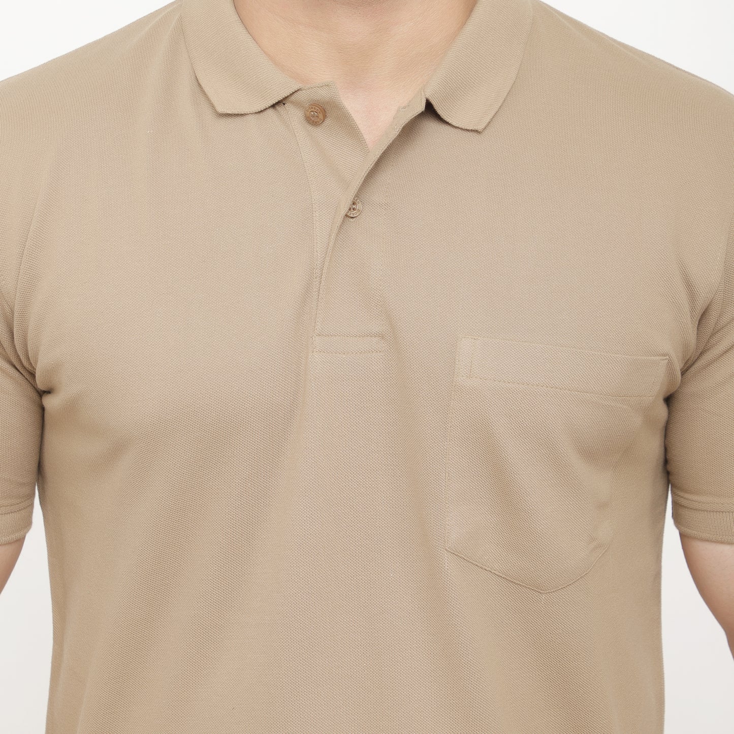 SOLID POCKET POLO REGULAR FIT