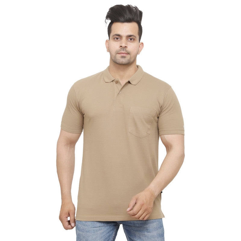 SOLID POCKET POLO REGULAR FIT
