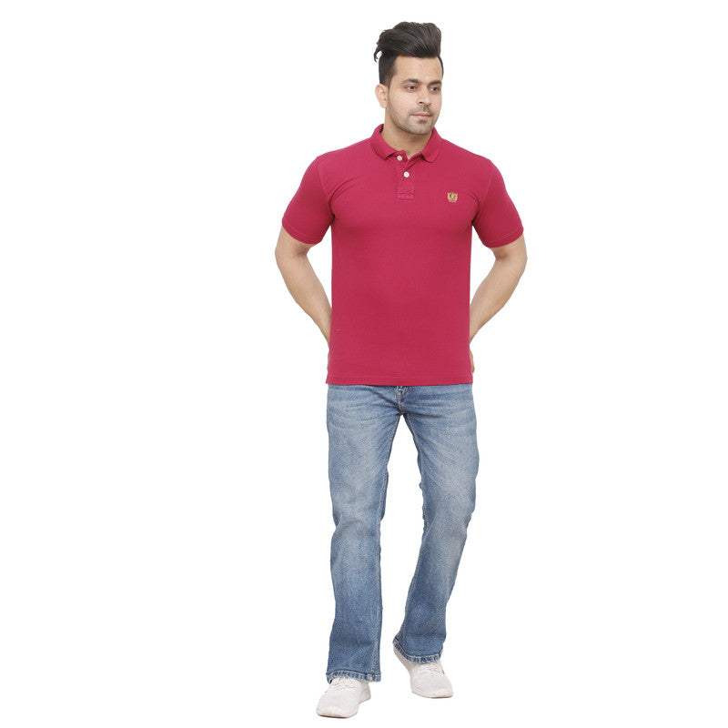 SOLID PIQUE POLO