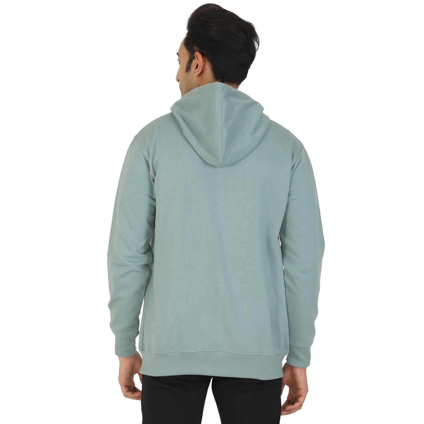 Relaxed Fit Zip-through Fleece Hoodie