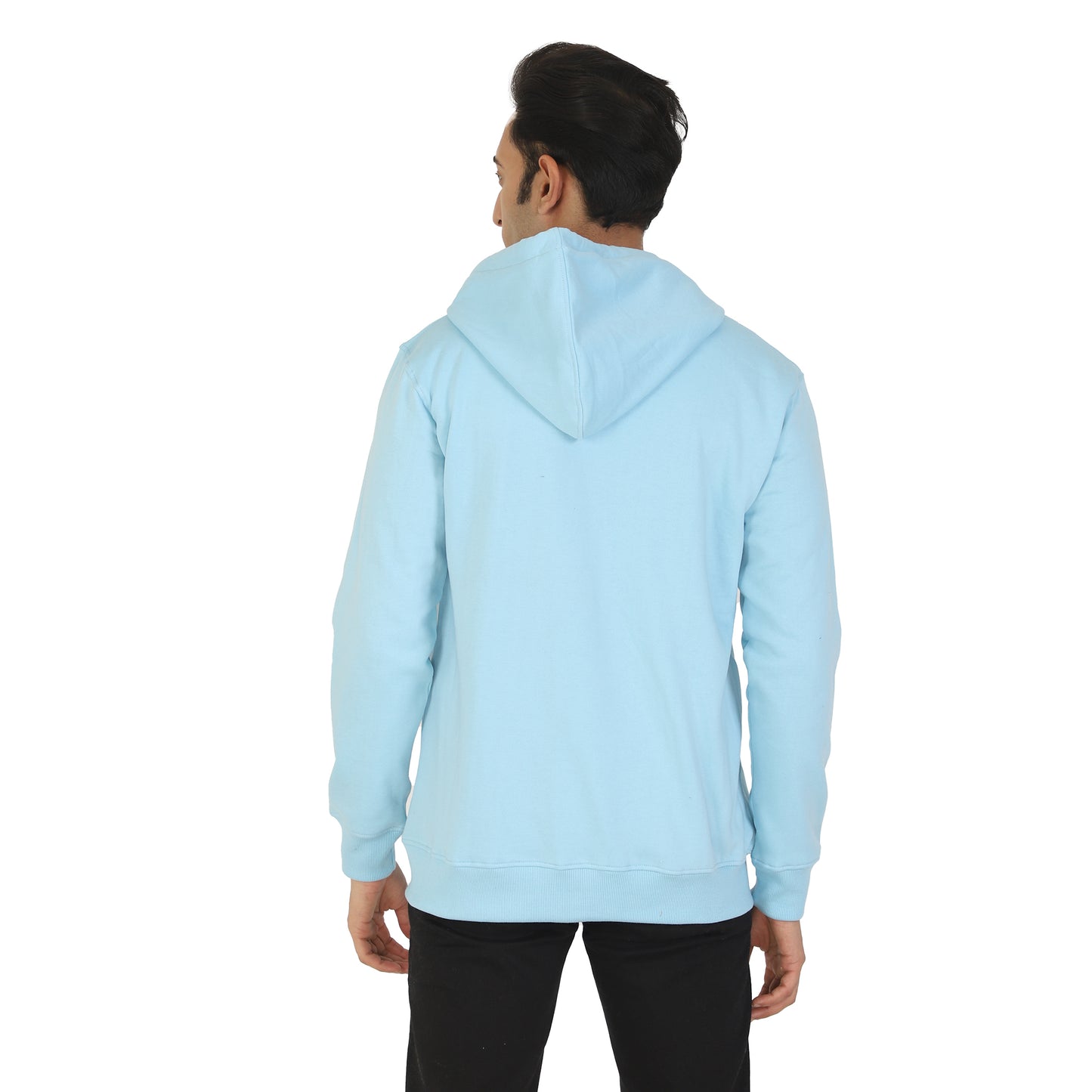 Relaxed Fit Zip-through Fleece Hoodie