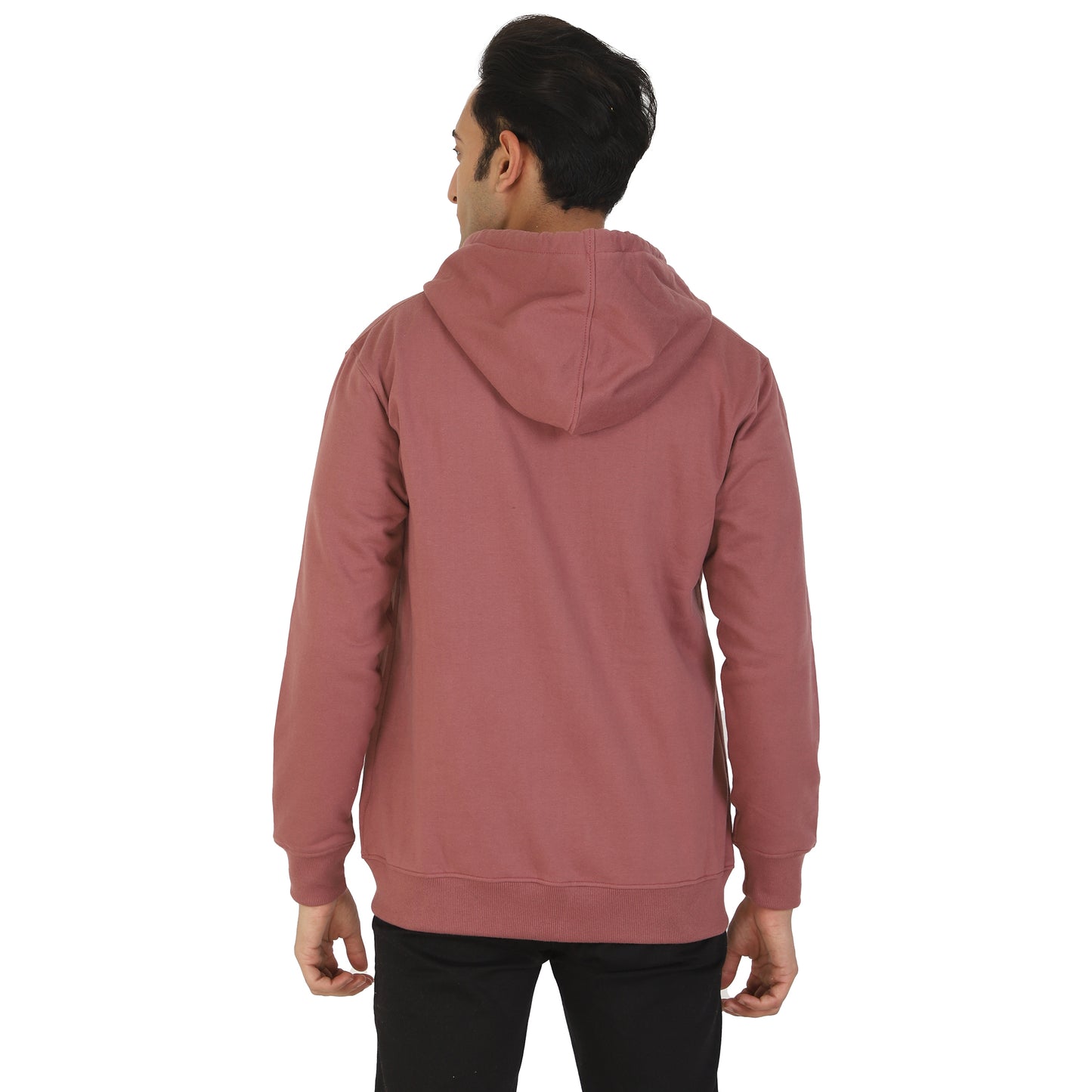 Relaxed Fit Zip-through Fleece Hoodie