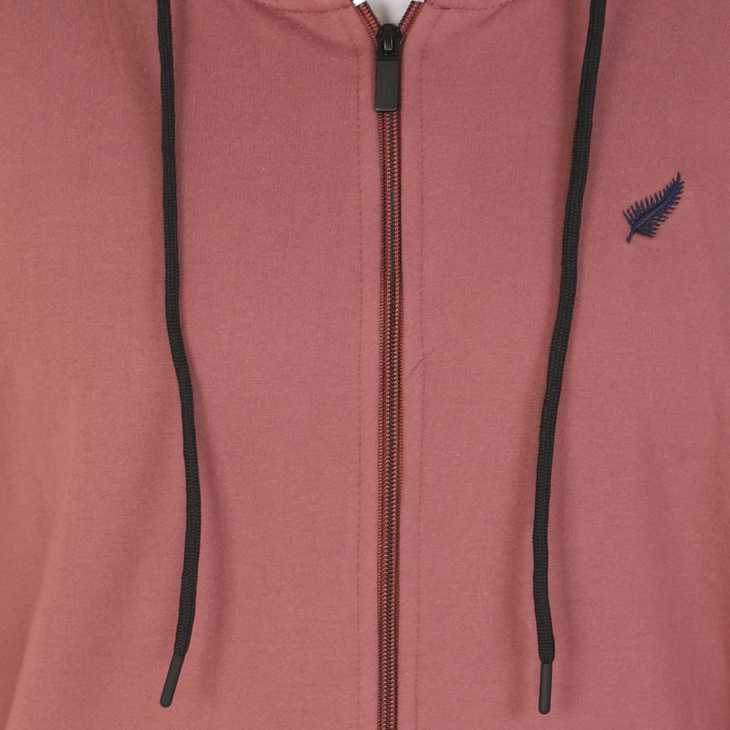 Relaxed Fit Zip-through Fleece Hoodie