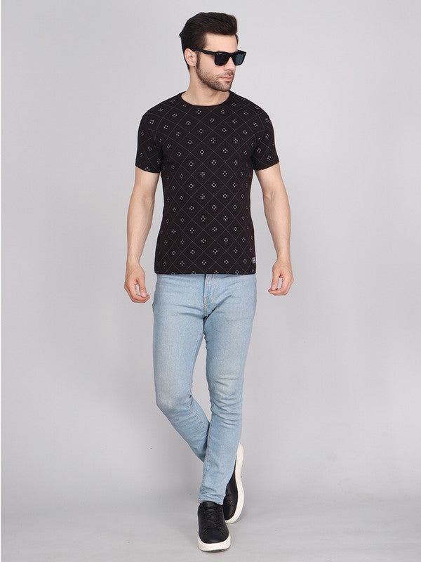 Lycra All Over Print  Tee