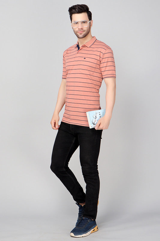 Stripe Polo Jersey