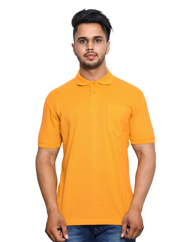 SOLID POCKET POLO REGULAR FIT