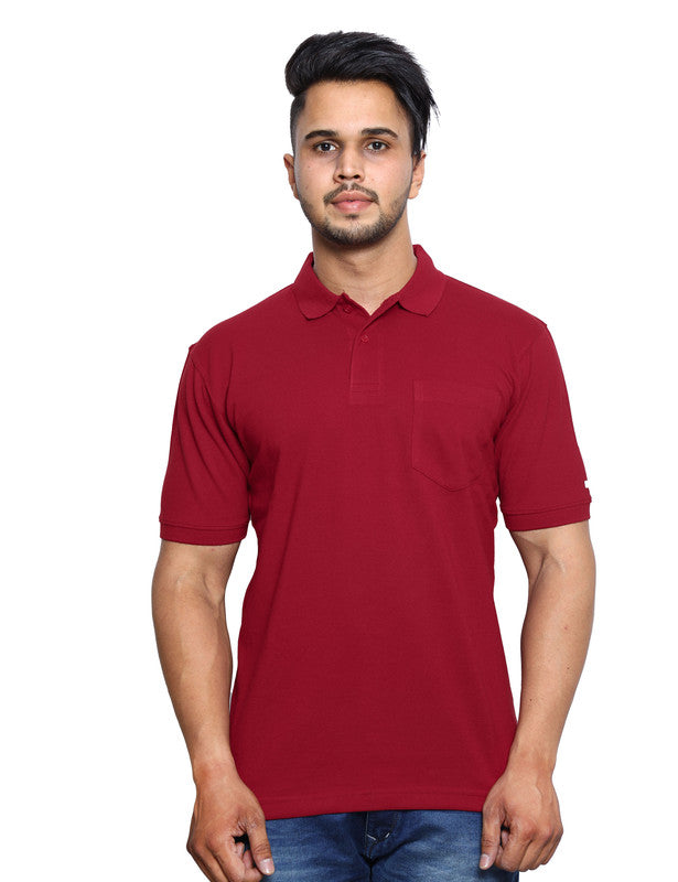 SOLID POCKET POLO REGULAR FIT