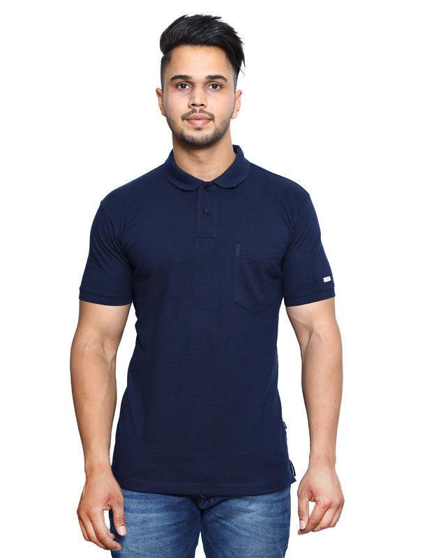 SOLID POCKET POLO REGULAR FIT