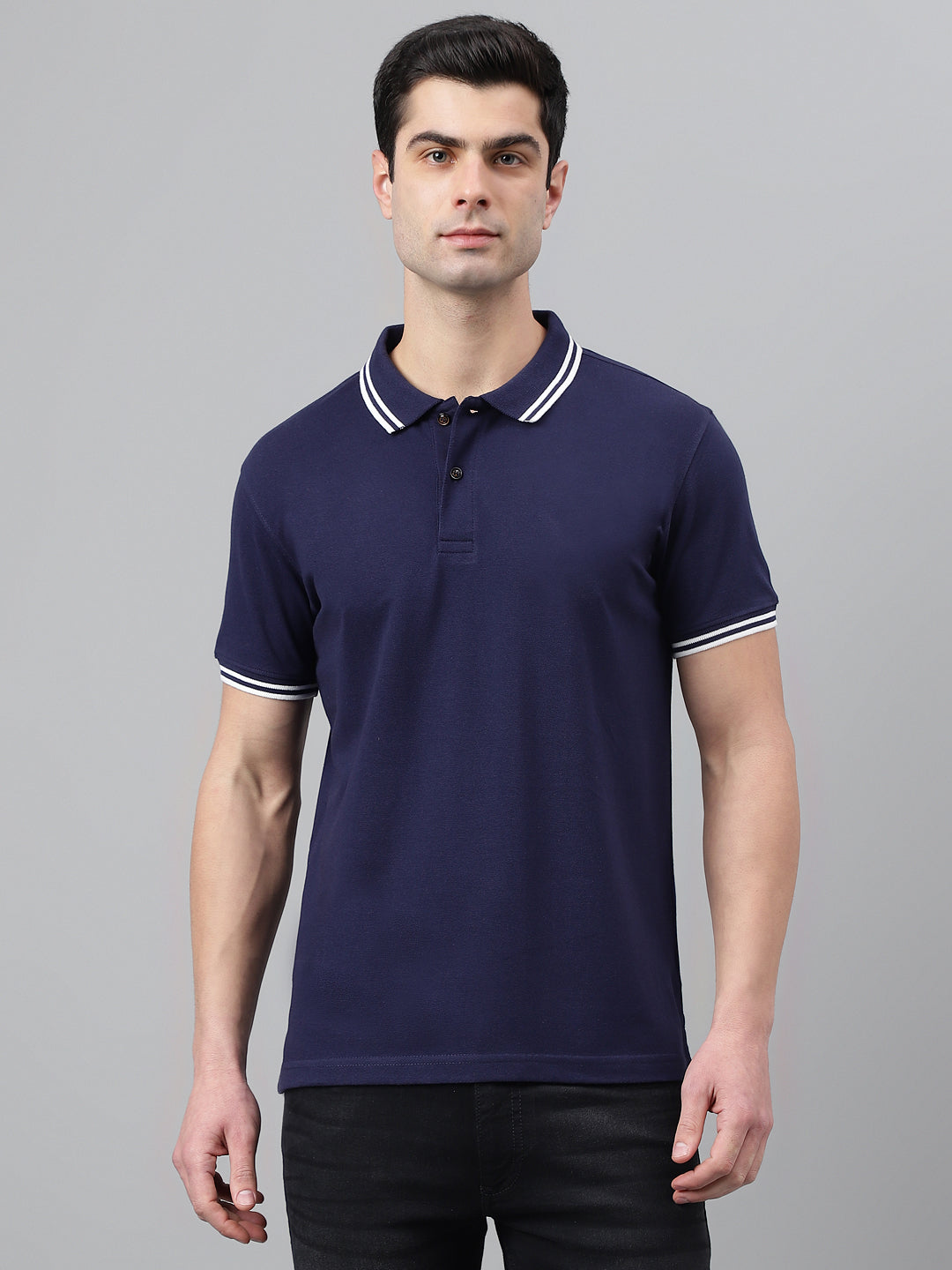 Smart Fit Pique Tipping Polo