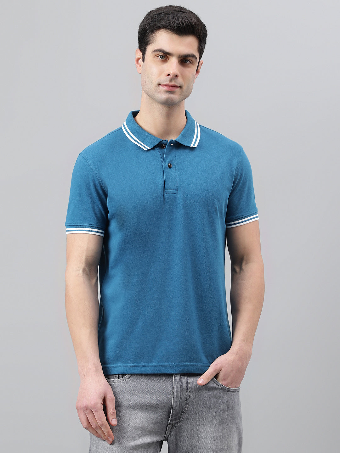 Smart Fit Pique Tipping Polo