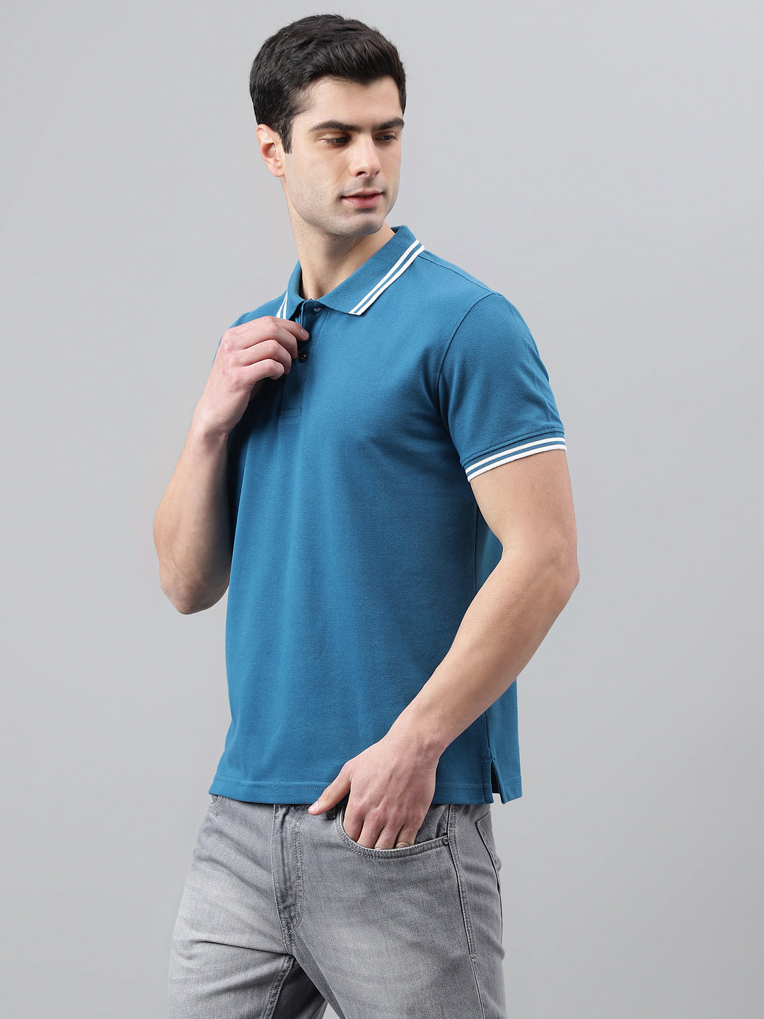 Smart Fit Pique Tipping Polo