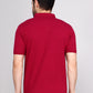 SOLID SELF LOGO PIQUE POLO