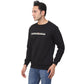 Regular Fit Printed Fleece Sweatshirt