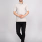 SOLID SELF LOGO PIQUE POLO