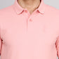 SOLID SHIELD LOGO PIQUE POLO