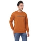 Regular Fit Printed Fleece Sweatshirt