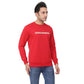 Regular Fit Printed Fleece Sweatshirt