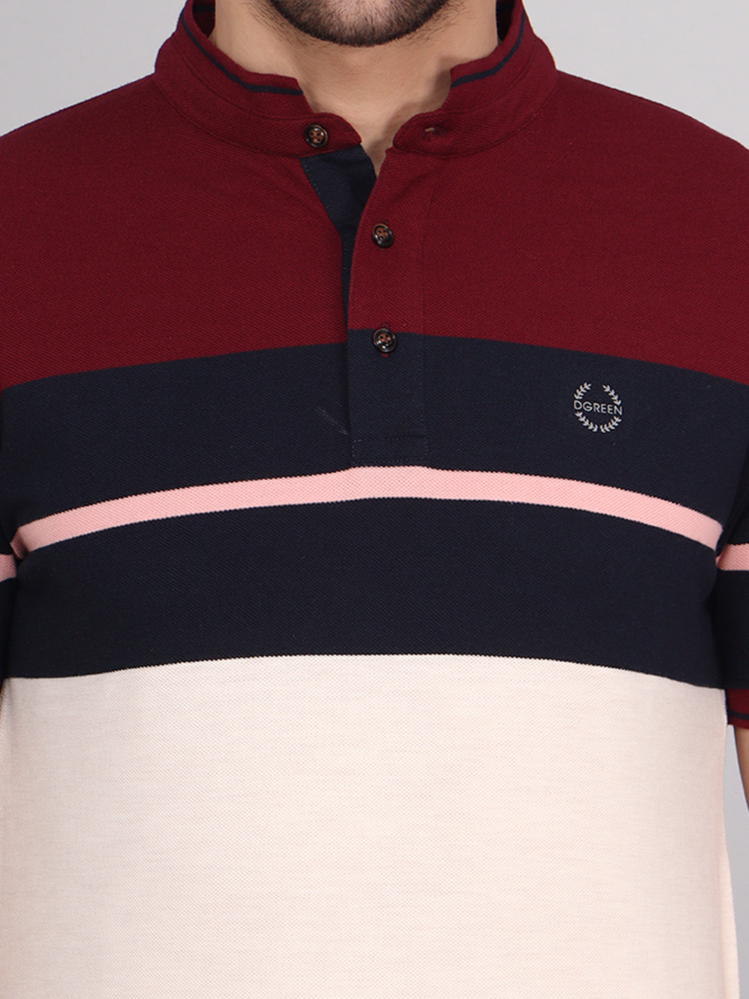 Stand-Up Collar Polo