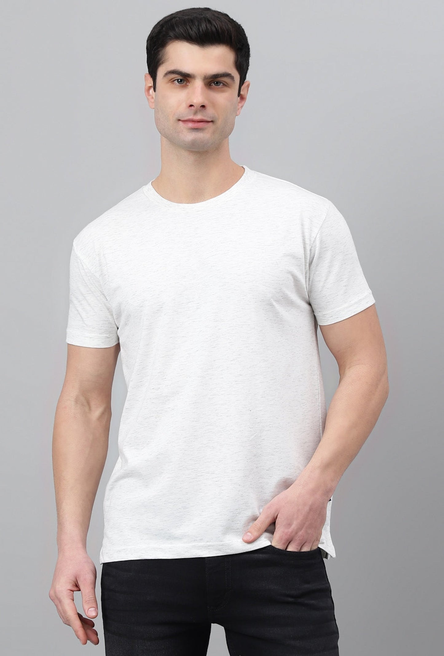 Classic Round Neck Jersey Tee