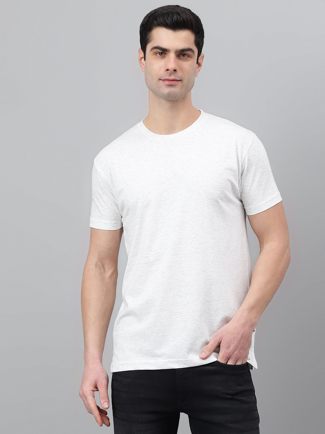 Classic Round Neck Jersey Tee
