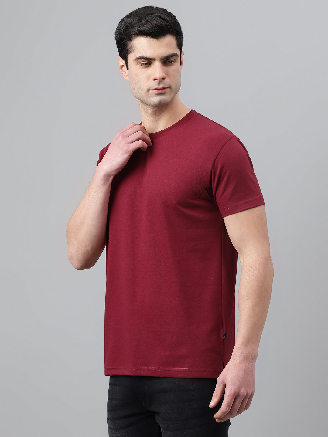 Classic Round Neck Jersey Tee