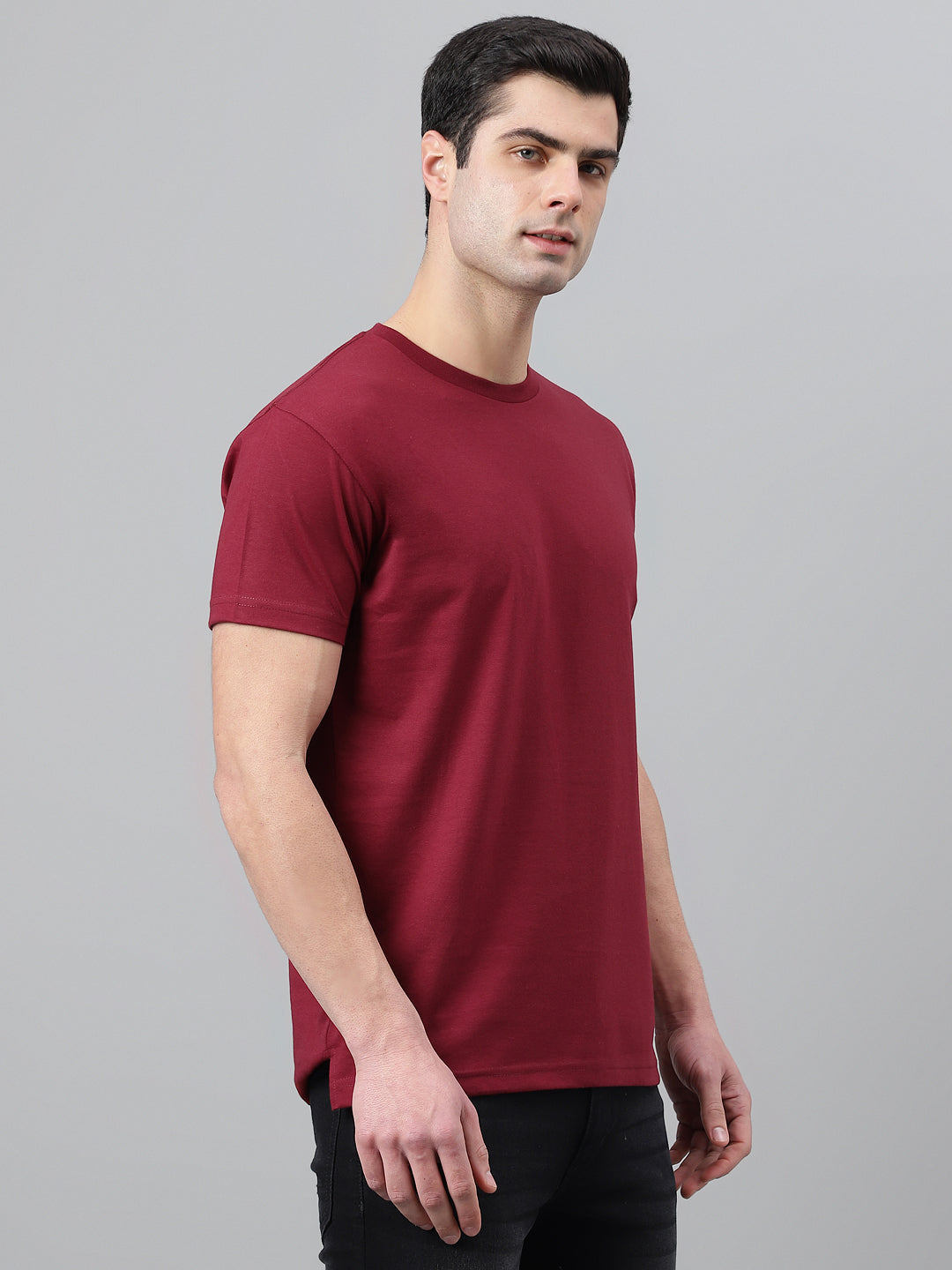 Classic Round Neck Jersey Tee