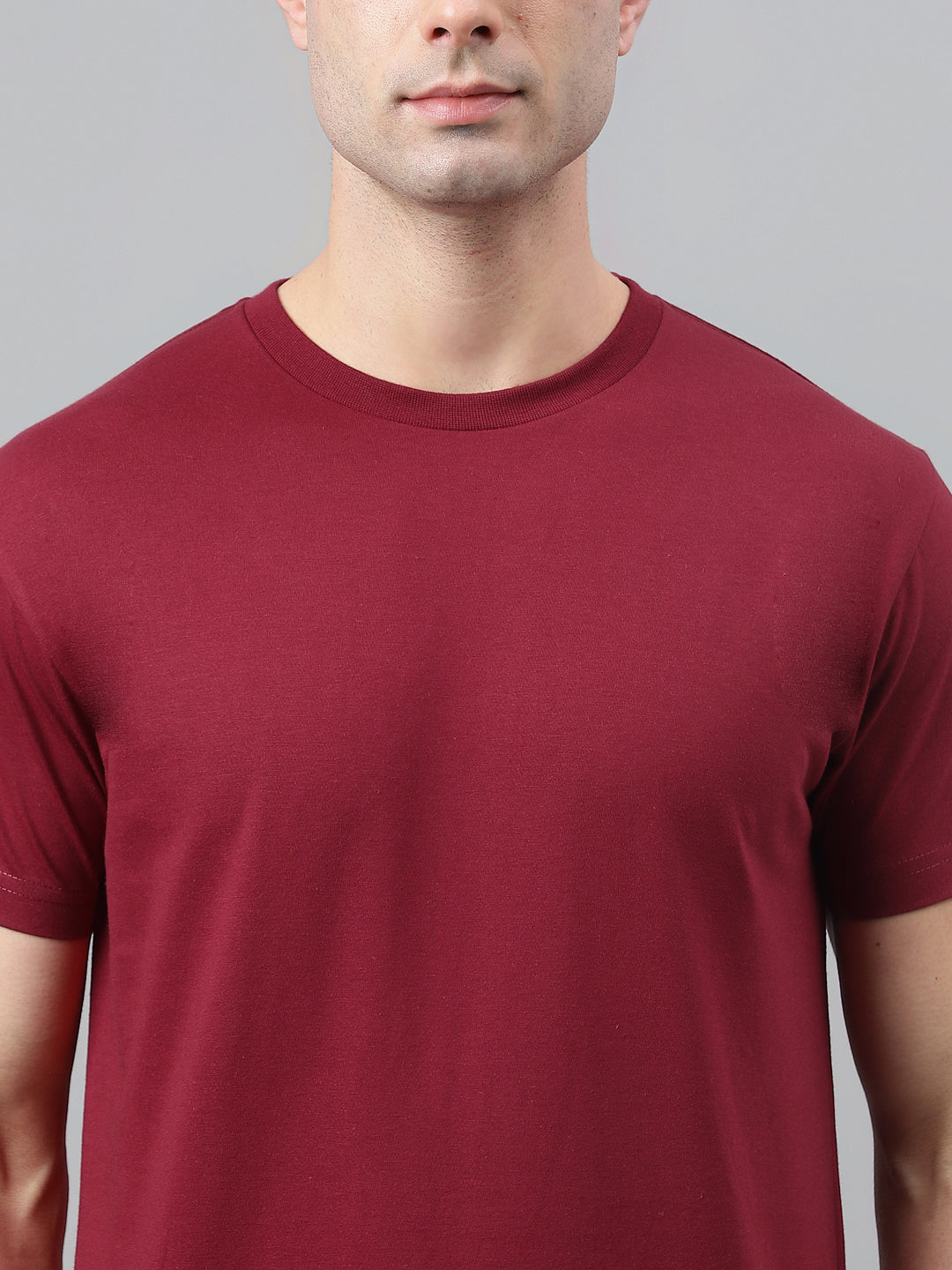 Classic Round Neck Jersey Tee